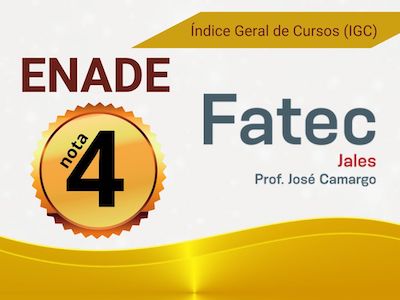 Fatec Jales se destaca entre as melhores faculdades tecnológicas do estado, segundo o MEC