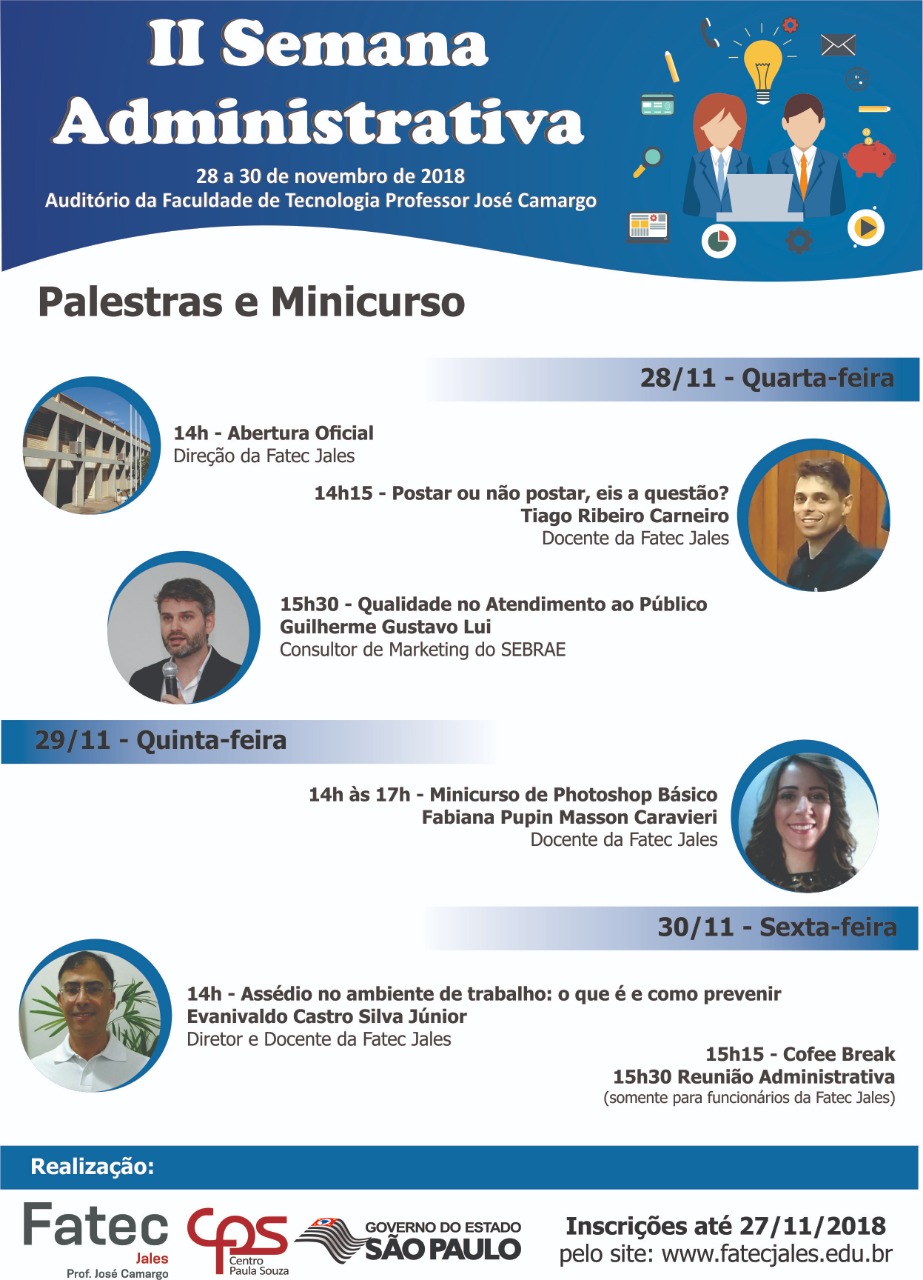 ii semana administrativa fatec