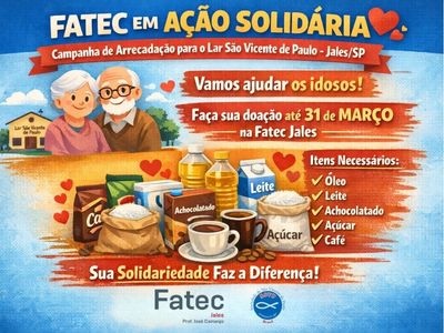 Fatec em ação solidária
